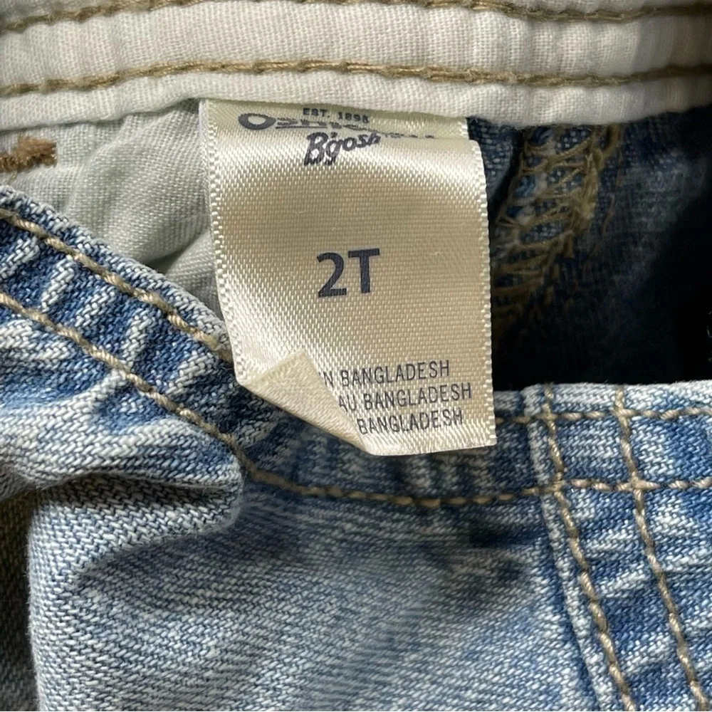 Oshkosh Denim Overalls size 2T